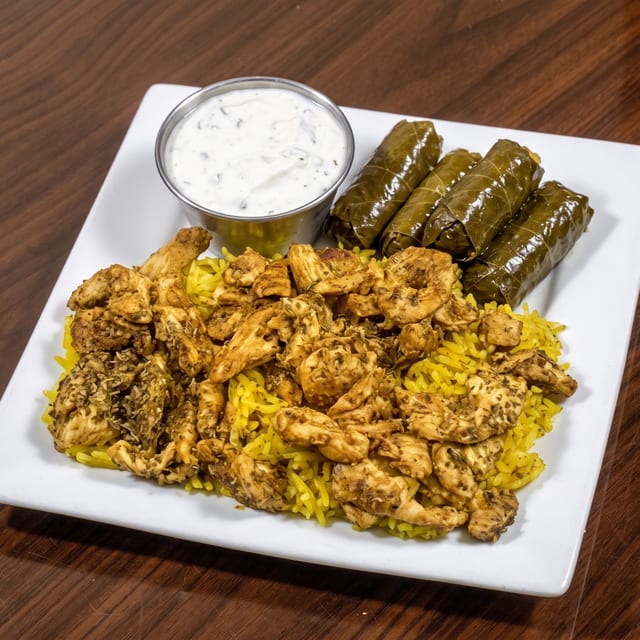 Chicken Shawarma Plate.