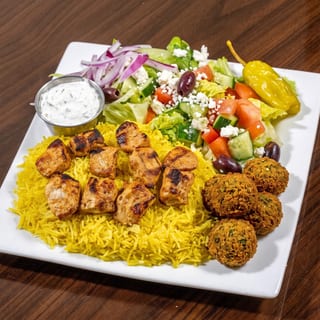 Chicken Kabob Plate